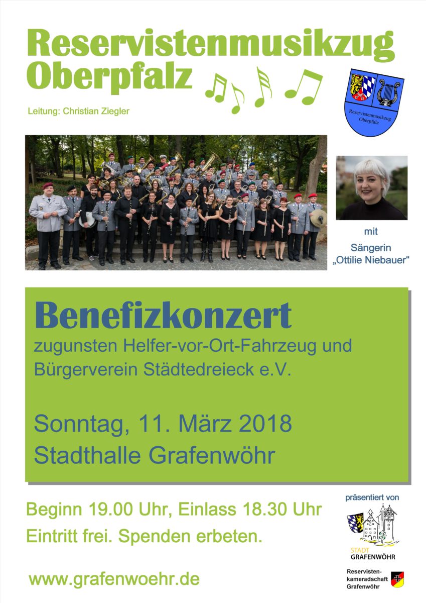 Reservistenmusikzug Oberpfalz - Benefizkonzert