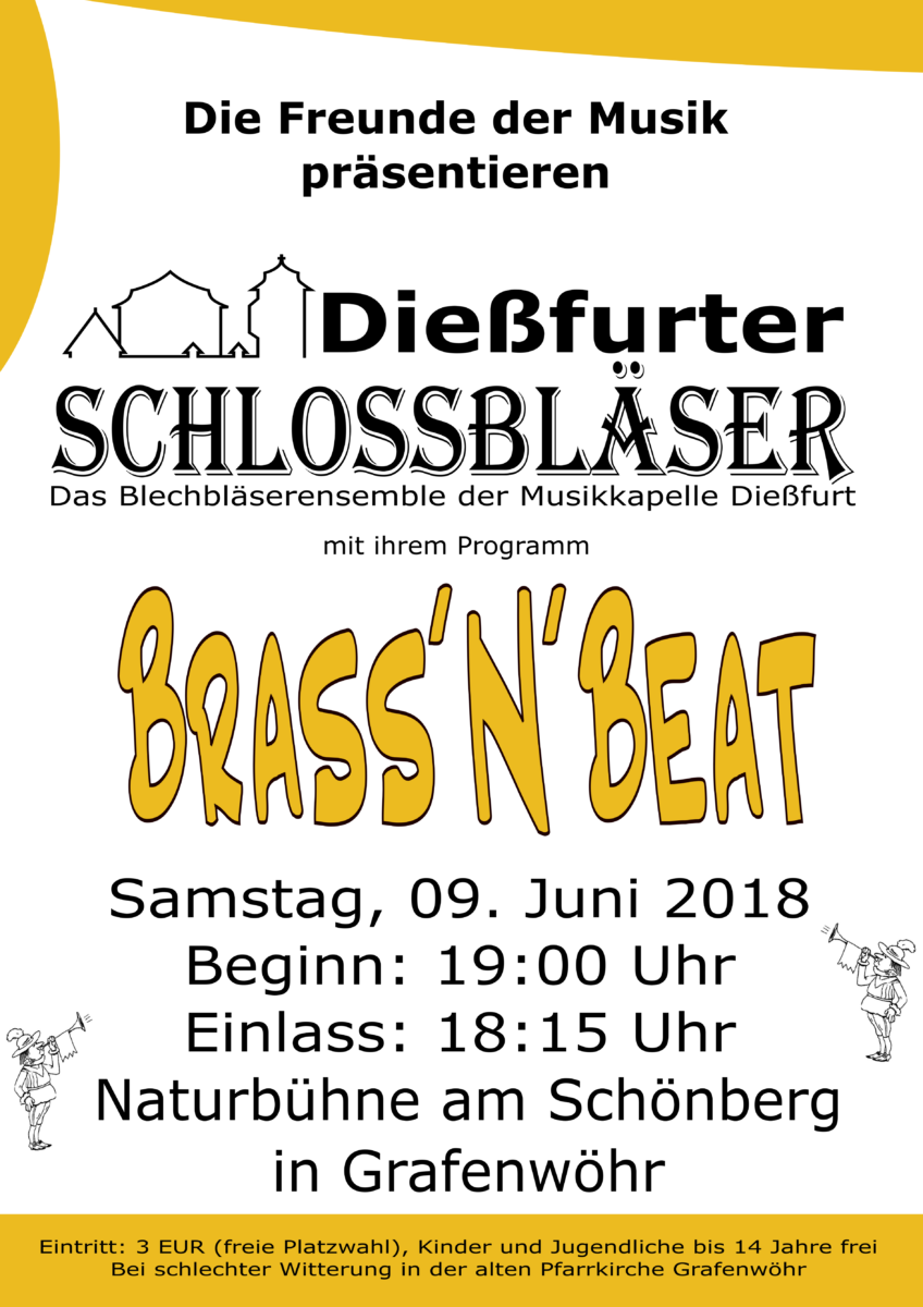 BRASS`N`BEAT - Dießfurter Schlossbläser