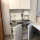 Mini-Küche mit Kühlschrank und 2 Herdplatten gegen Selbstabbau günstig abzugeben