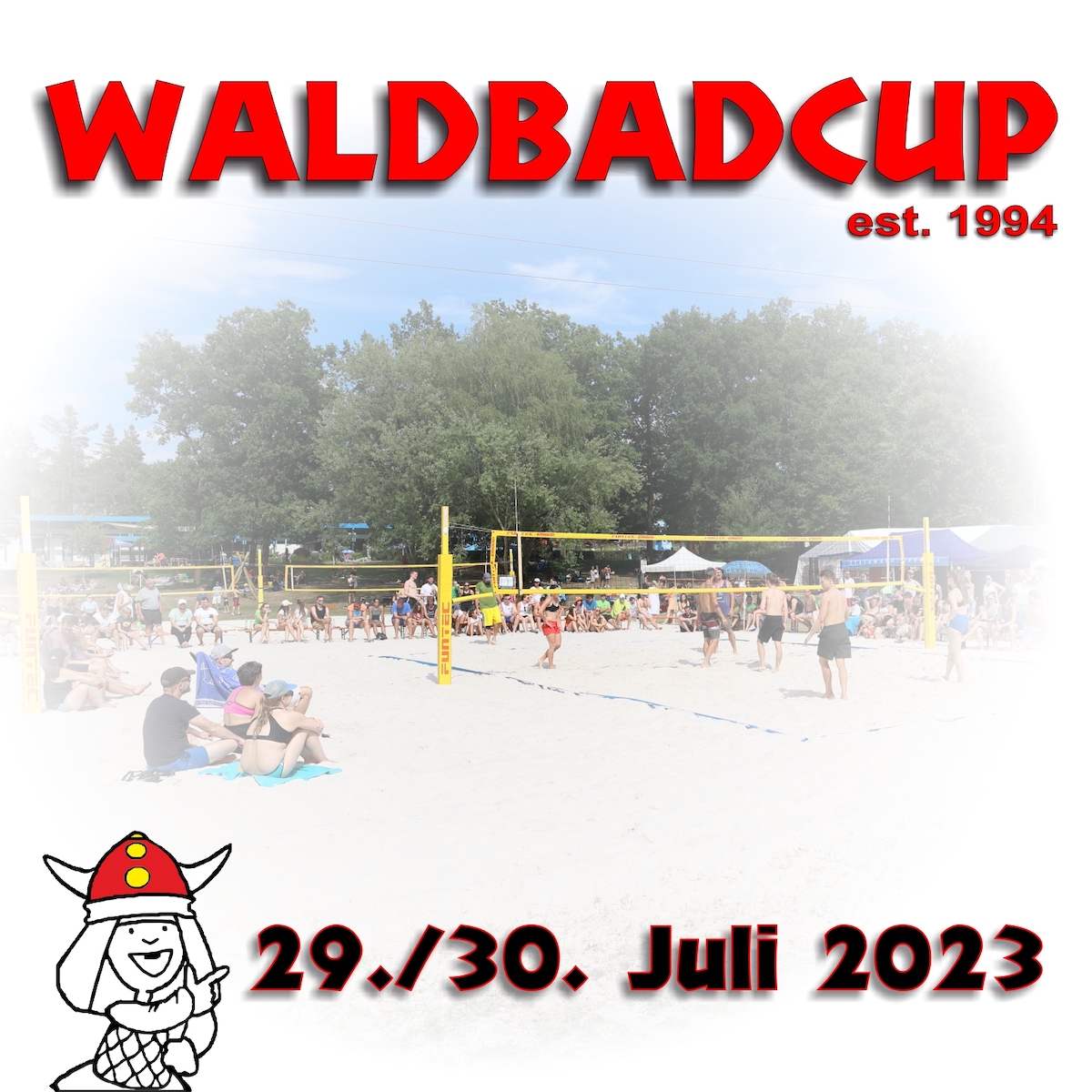 Waldbadcup 2023 - Beachvolleyballturnier