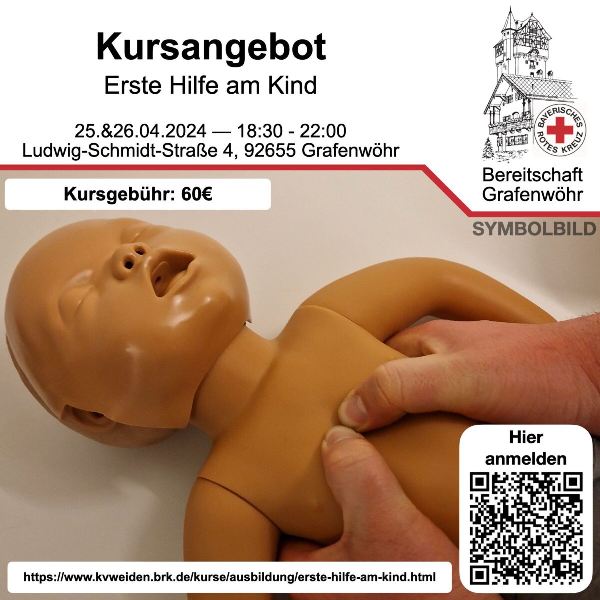 Erste-Hilfe-Kurs am Kind in Grafenwöhr